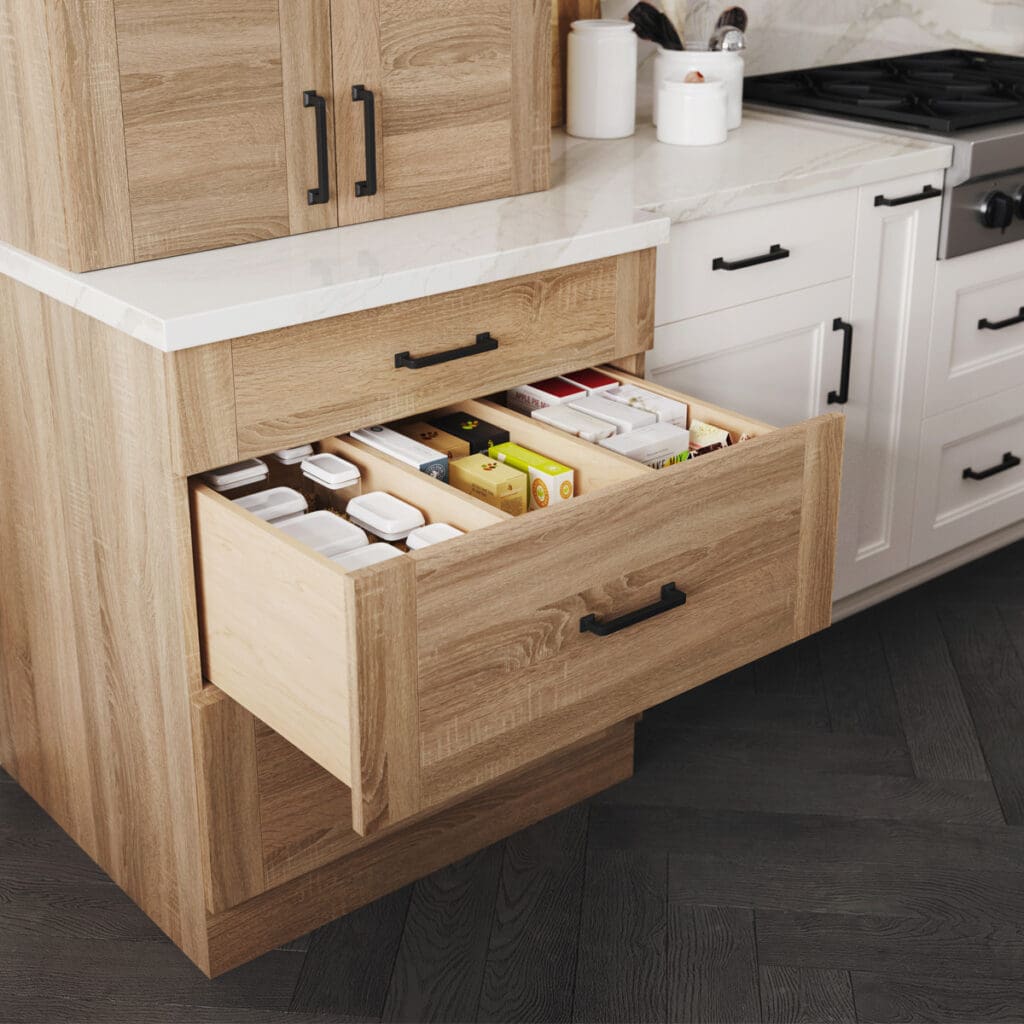 Dura Supreme Lodge Oak Drawer Storage SQ