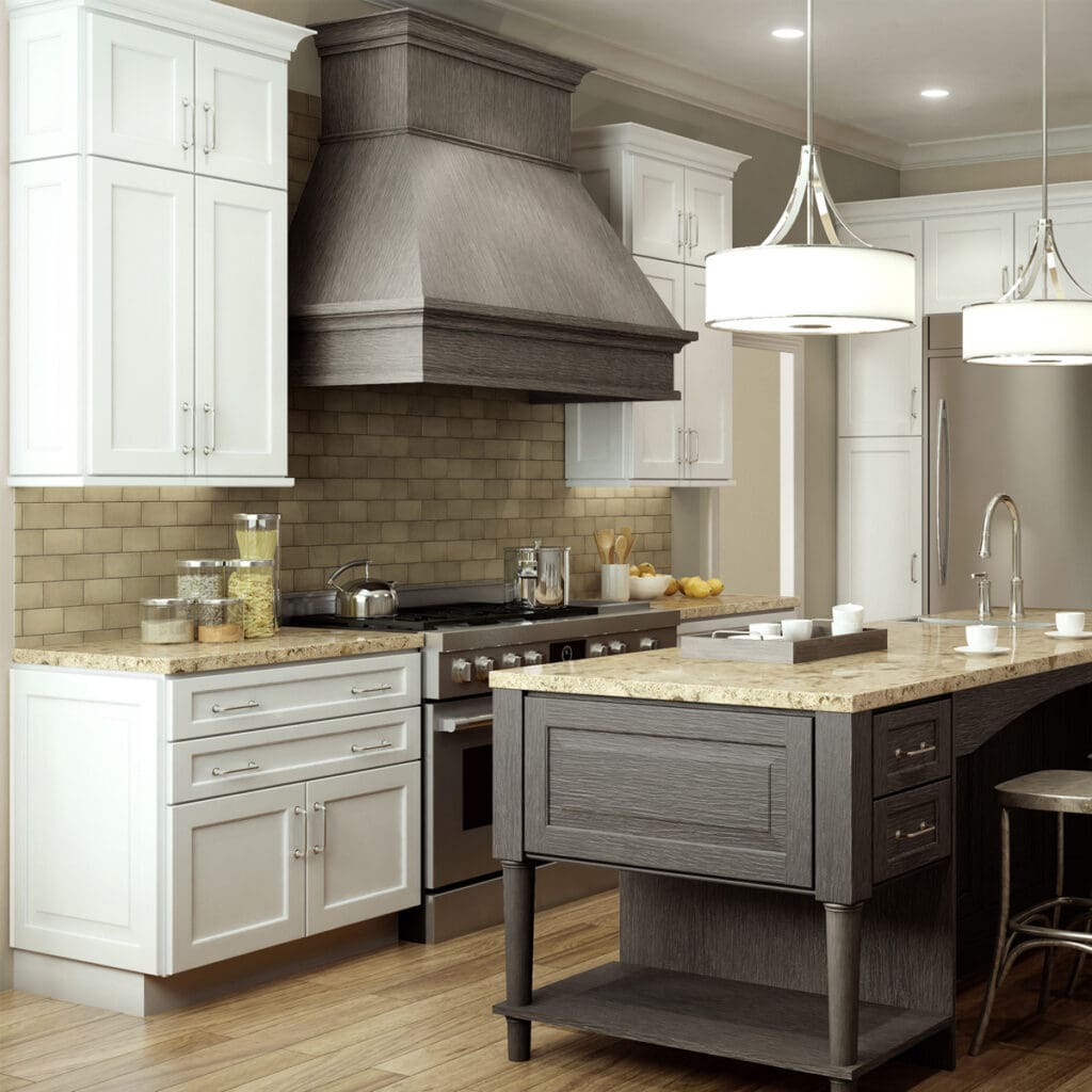 Dura Supreme Weathered Kitchen Cabinets SQ