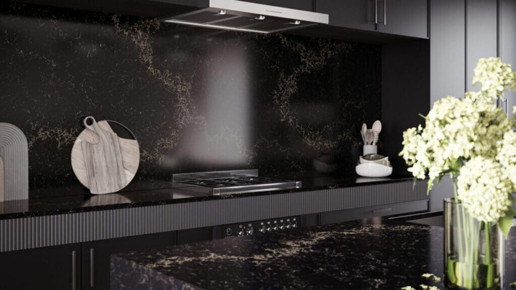 Caesarstone 5100 Vanilla Noir HOR