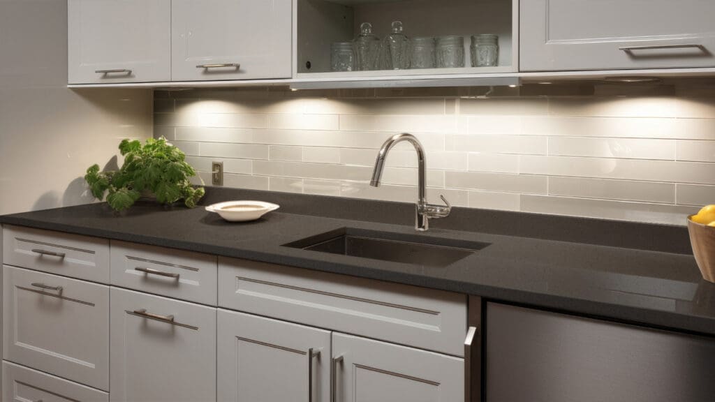 Copa Quartz Copa Grey Kitchen HOR