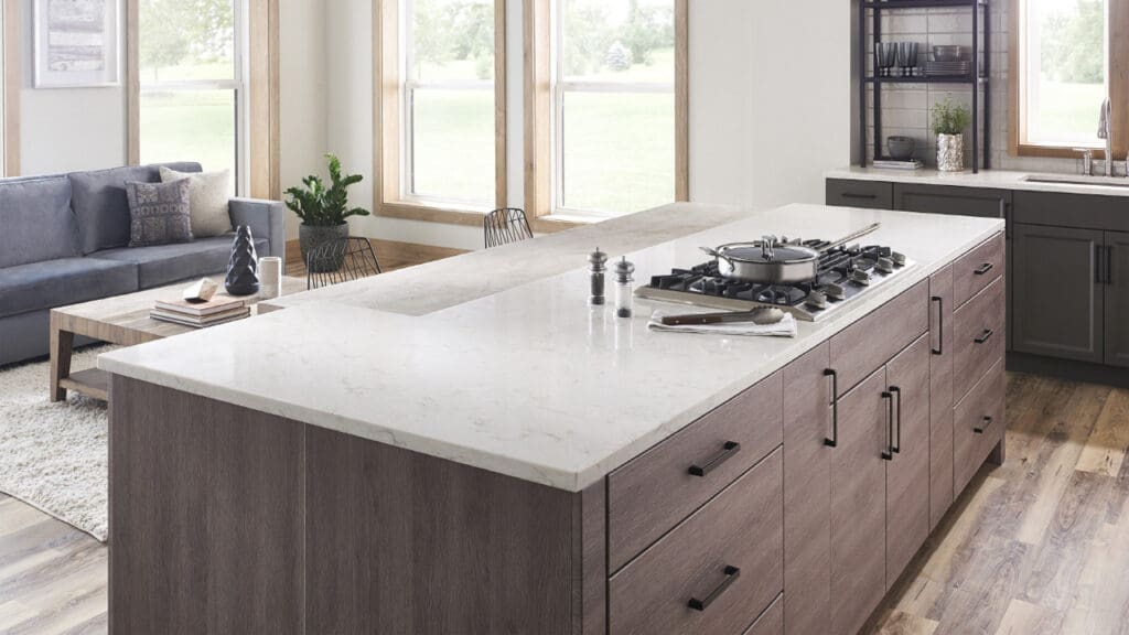 LX Hausys Viatera White Kitchen Tops HOR